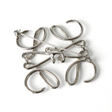 ロエベ アナグラム シルバー ブローチ