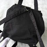 プラダ ポコノ テスート ナイロン ミニ リュックサック ブラック