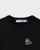 メゾン キツネ チラックスフォックス Tシャツ ブラック XS レディース