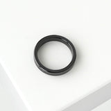 ティファニー 1837 ナロー チタン 指輪 リング ブラック 16号