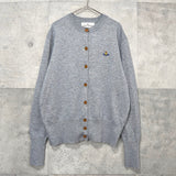 ヴィヴィアン ウエストウッド オーブ カーディガン レディース グレー