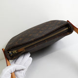 ルイ ヴィトン モノグラム ルーピングMM ワンショルダーバッグ ブラウン M51146