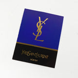 イヴサンローラン YSLロゴ ブローチ GP 箱付き