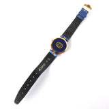 グッチ シェリーライン GP / QZ 白文字盤 腕時計 ウォッチ レザー ブルー 腕時計 ウォッチ 電池交換済