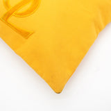 イヴ サンローラン YSLロゴ 巾着型 キャンバス トートバッグ イエロー