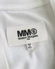 エムエムシックス メゾン マルジェラ オーバーサイズ Tシャツ ホワイト メンズ レディース