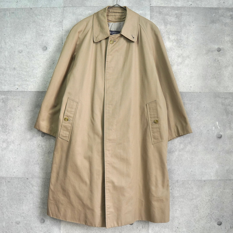 バーバリー ヴィンテージ ステンカラーコート ベージュ