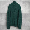 アクネ ストゥディオズ ハーフジップ ハイネック ニット グリーン