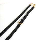 ミュウミュウ マテラッセ デニム / レザー 2way ハンドバッグ ショルダーバッグ ブルー / ブラック