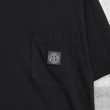 ストーンアイランド コンパスロゴパッチ Tシャツ ブラック