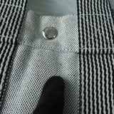 エルメス フールトゥPM キャンバス ハンドバッグ ホワイト / ブラック