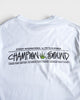 Champion Sound ステューシー Tシャツ ホワイト L メンズ