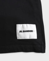 ジルサンダー ロゴパッチ Tシャツ ブラック Mサイズ メンズ レディース