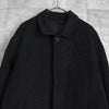 イヴサンローラン ヴィンテージ ウールコート ミドルコートチャコールグレー