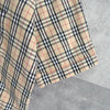 Burberry Vintage Nova 象牙白格纹短袖衬衫