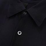 エヌハリウッド オンブレシャツ レーヨンシャツ 長袖シャツ ブラック