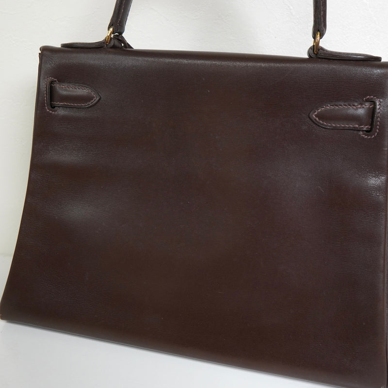エルメス ケリー28 1964年製 ゴールド金具 ハンドバッグ T刻 ブランド