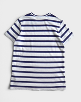トリコ コム デ ギャルソン Tシャツ  ホワイト ネイビー M レディース