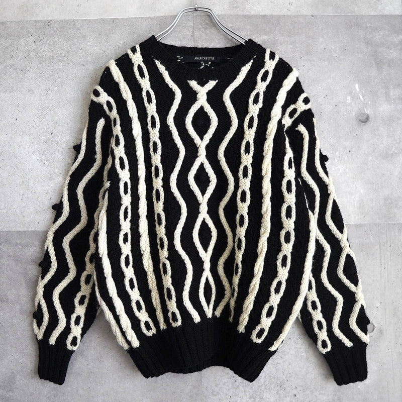 3D Knit Sweater