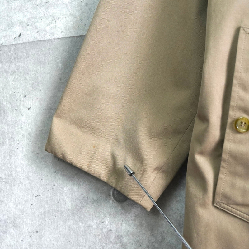 バーバリー ヴィンテージ ステンカラーコート ベージュ