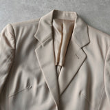 Jean Paul Gaultier Classic Single Breasted Suit in Beige