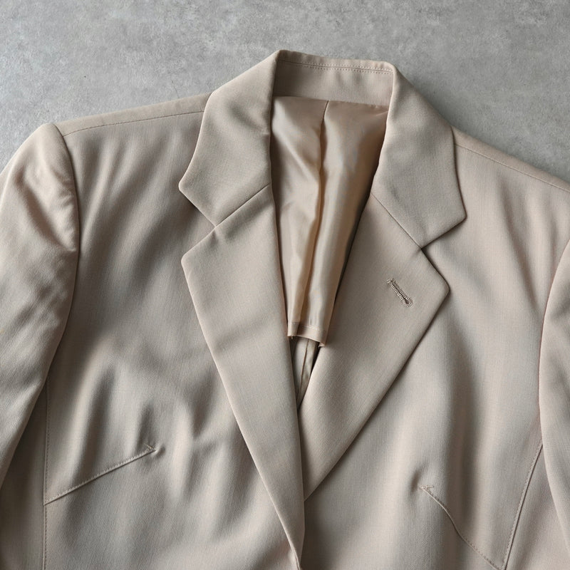 Jean Paul Gaultier Classic Single Breasted Suit in Beige