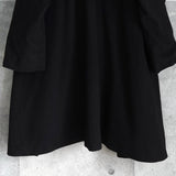 バーバリー アルパカ混紡 ガウンコート ブラック レディース