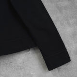クレージュ ロゴ 刺繍 ジップ パーカー ブラック レディース