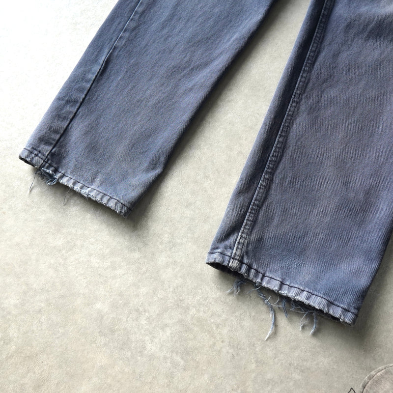 バレンティノ ストレート デニム ブルー