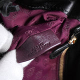 ロエベ アナグラム フラメンコ レザー トートバッグ ブラック