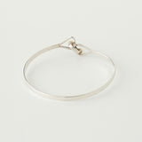 ティファニー ハート フック 14K × 925 バングル シルバー / ゴールド