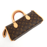 ルイ ヴィトン モノグラム ポパンクール ハンドバッグ ブラウン M40009