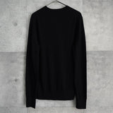 バーバリー TBロゴ カシミヤ100% ニット ブラック タグ付き未使用品