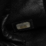 シャネル ココマーク ラグジュアリーライン レザー チェーン ショルダーバッグ ボーリングバッグ ブラック 1番台8桁