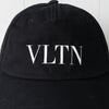 ヴァレンティノ ロゴ キャップ ブラック