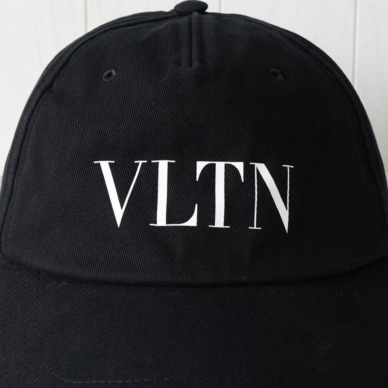 ヴァレンティノ ロゴ キャップ ブラック