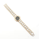 イヴ サンローラン 2200-229789Y 430099 SS/QZ 黒文字盤 腕時計 レディース 電池交換済 箱付き