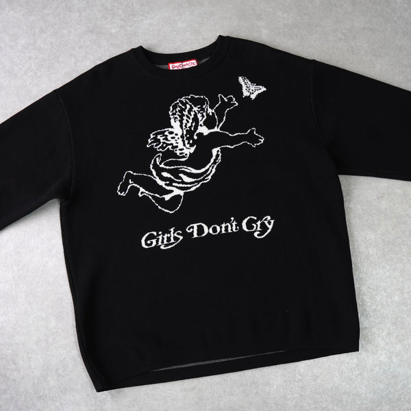 ガールズドントクライ エンジェル ニット ブラック