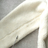 ザ ノースフェイス RIMO Fleece Anorak Hood Jacket ロゴ ハーフジップ ボア フリースジャケット ホワイト