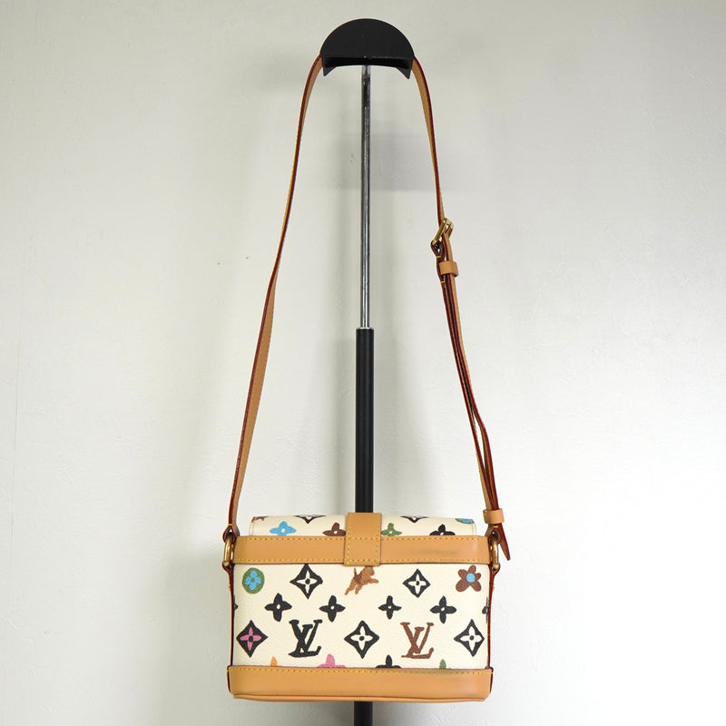 ルイ ヴィトン モノグラムクラギー エンベロップ ウェアラブル ウォレット クリーム M83346 ICチップ内蔵