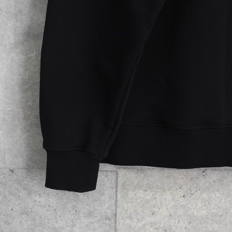 アクネ ストゥディオズ ロゴパッチ スウェット ブラック