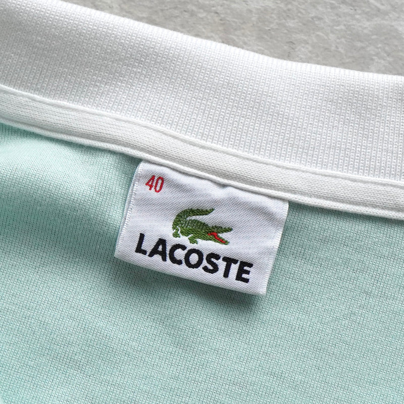 Lacoste 徽标贴片网球衫，女式短袖 Polo 衫