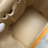 シャネル ココマーク キャビアスキン バニティバッグ オレンジ