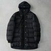 アクネ ストゥディオズ フーデッド ダウンコート ダウンジャケット ブラック