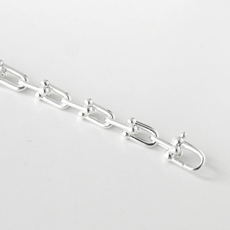 ティファニー ハードウェア グラジュエイテッドリンク ネックレス シルバー925