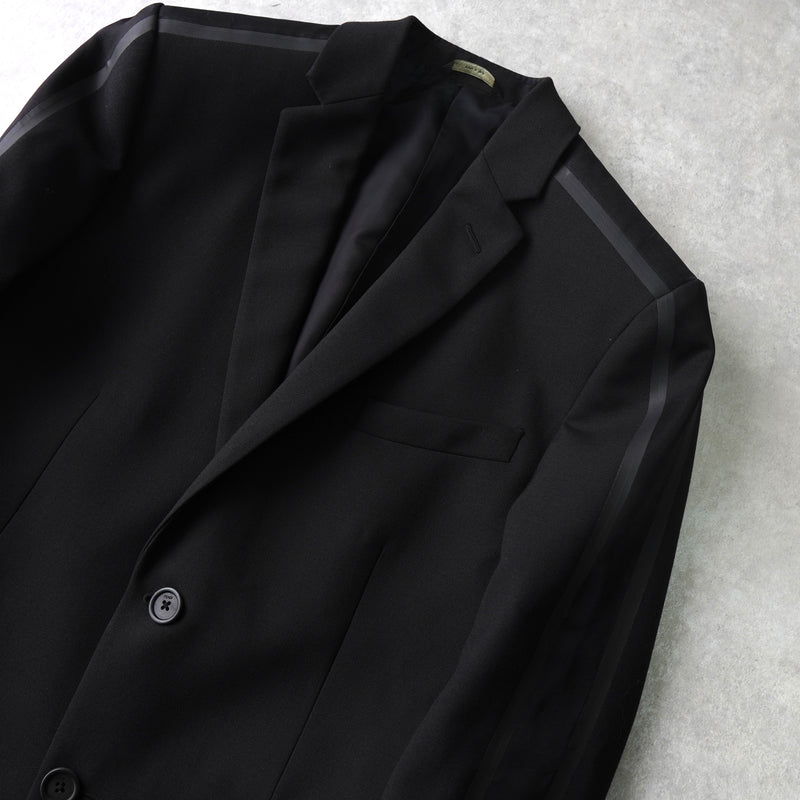 フェンディ ライン セットアップ スーツ メンズ ブラック / グレー