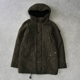 カーハート アンカレッジ パーカー ロゴ 中綿ジャケット マウンテンパーカー カーキ