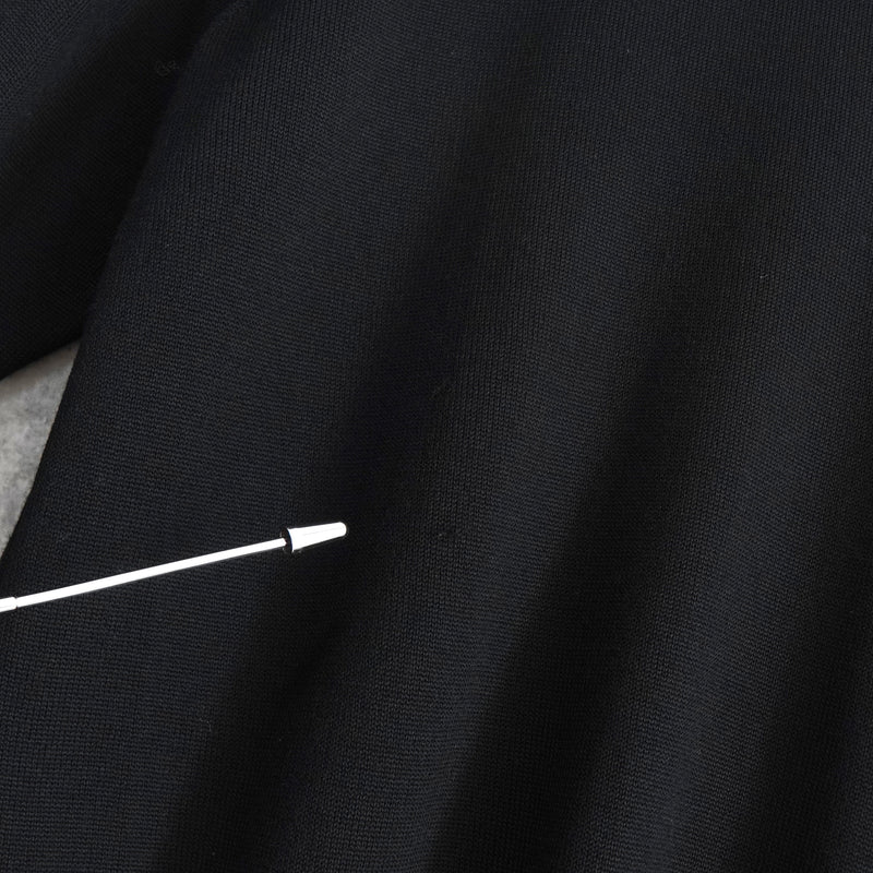 バーバリー ヴィンテージ ホースロゴ モックネック ニット ブラック