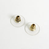 シャネル ココマーク クラウン ラインストーン フェイクパール ピアス GP レディース