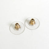 シャネル ココマーク ビジュー スクエア ピアス GP